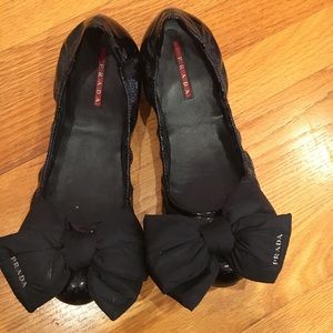Prada Bow flats
